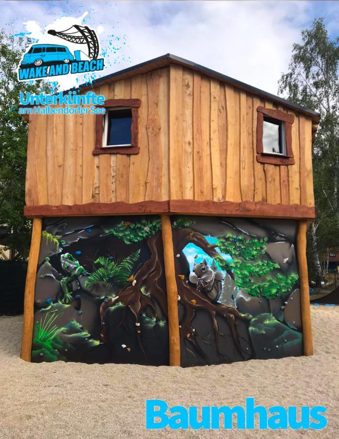 Schleife Unterkuenfte Bei Wake And Beach Am Halbendorfer See מראה חיצוני תמונה